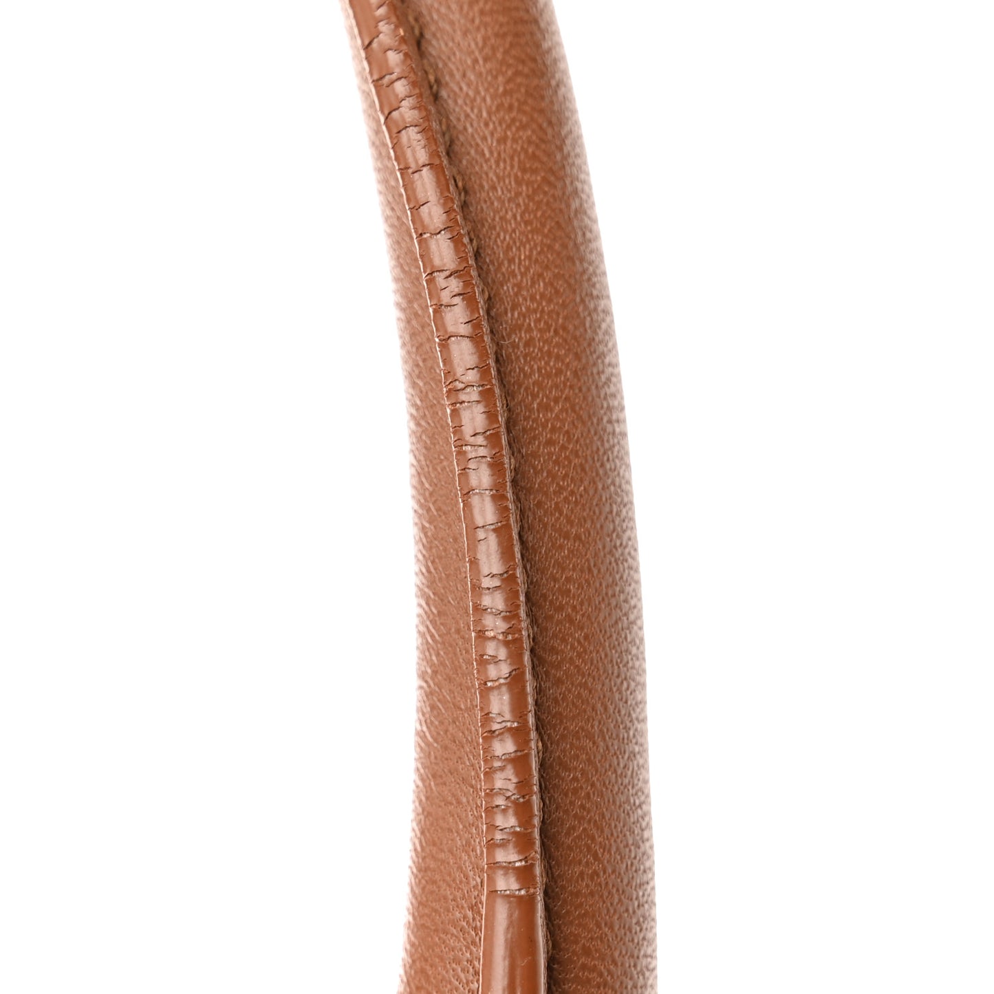 Calfskin Bowler Bag Brown