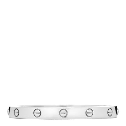 Cartier 18K White Gold LOVE Bracelet 16 1 of 4