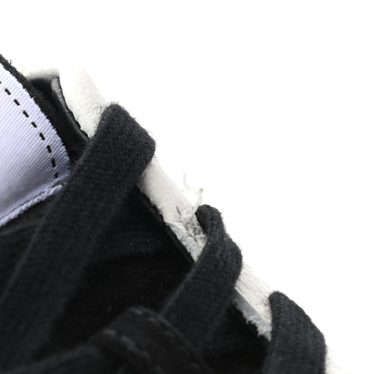 Chanel Grained Calfskin Fabric Womens Logo Sneakers 41 White Black 8 of 8