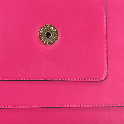 Bulgari Calfskin Serpenti Forever Shoulder Bag Pink 10 of 10