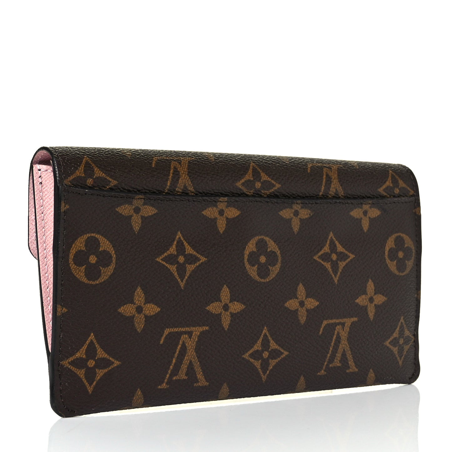 Monogram Jeanne Wallet Rose Ballerine