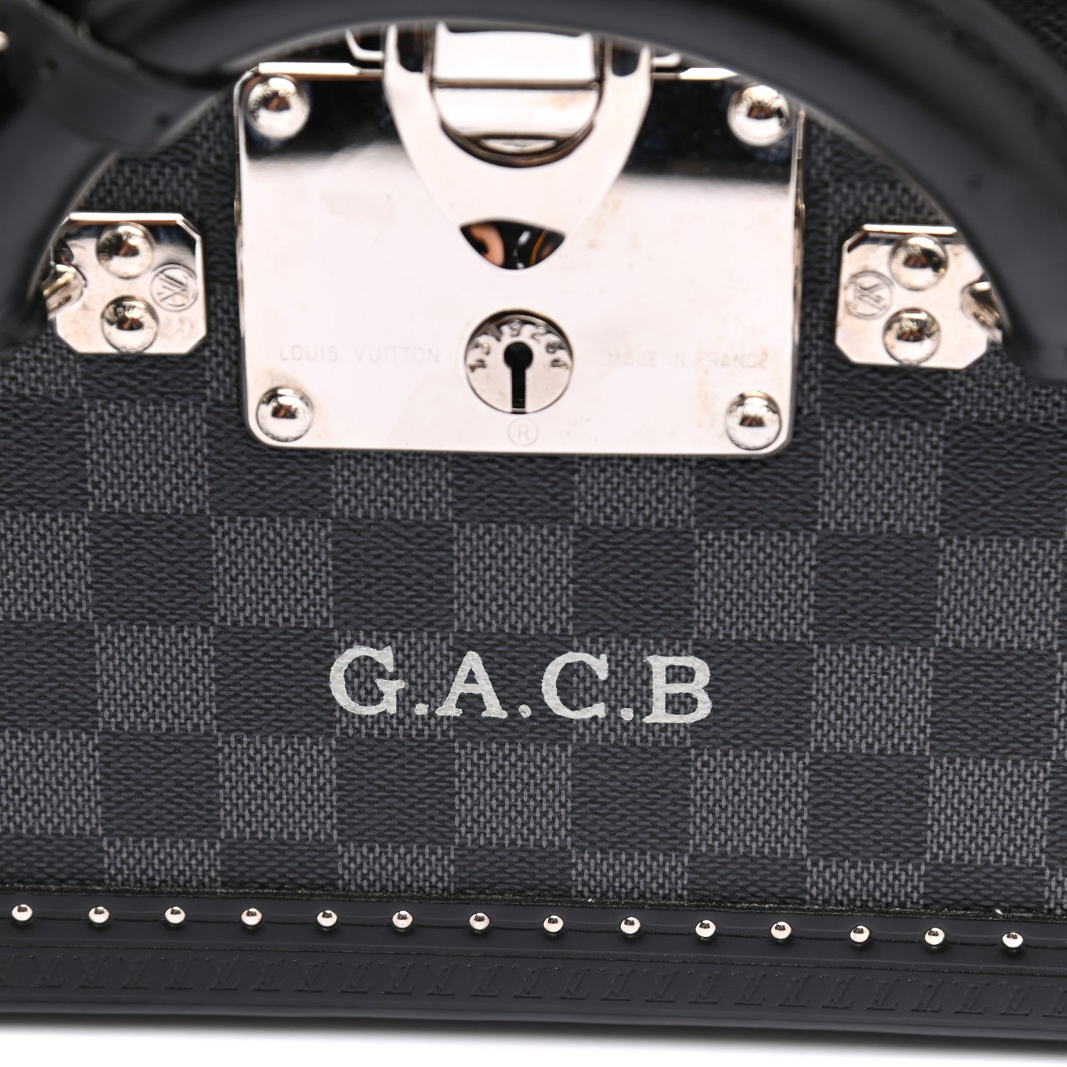 Louis Vuitton Damier Graphite Alzer 70 Trunk 11 of 14