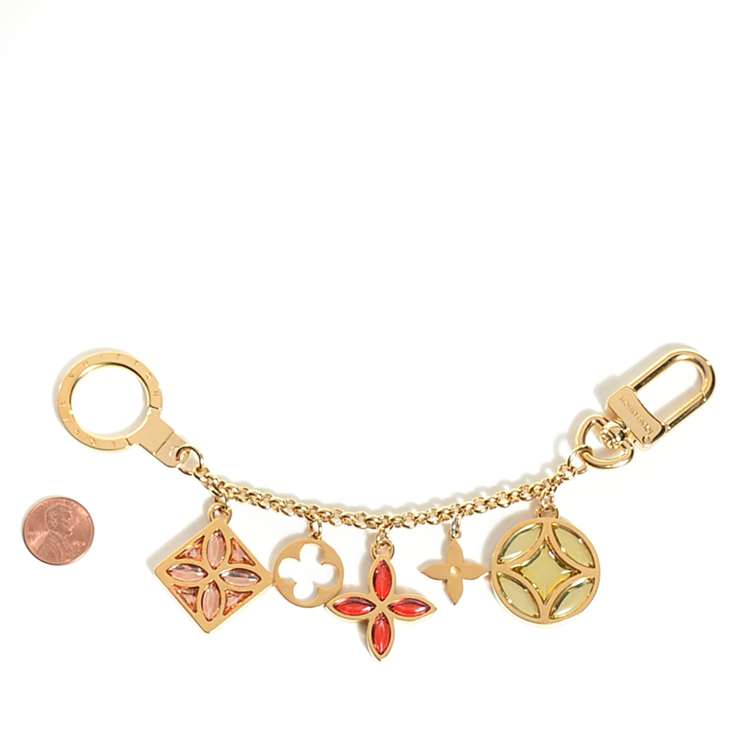 Louis Vuitton Ice Flower Key Chain Bag Charm 2 of 6