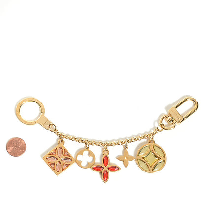 Louis Vuitton Ice Flower Key Chain Bag Charm 2 of 6