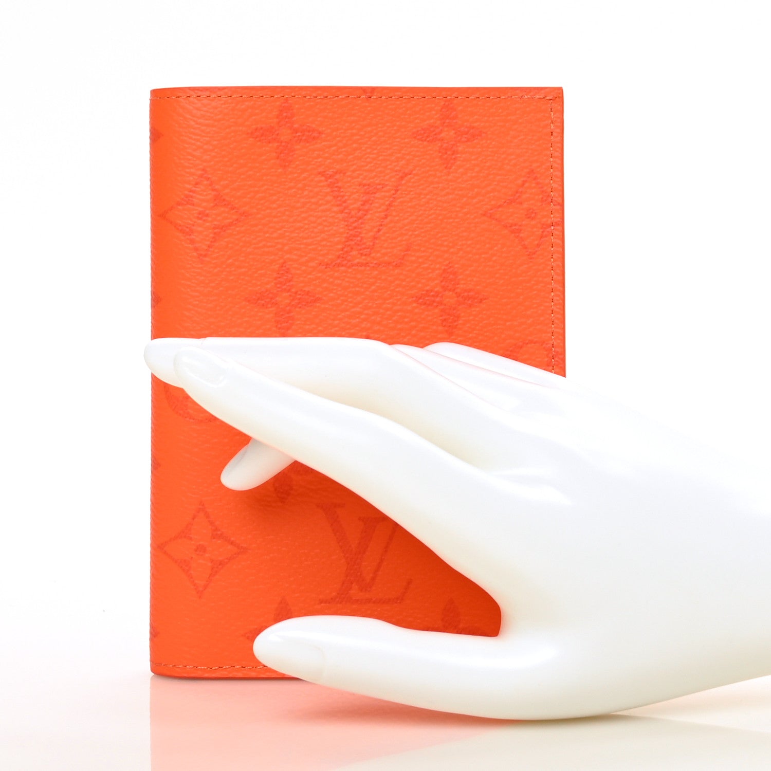 Louis Vuitton Taigarama Passport Cover Orange 2 of 6