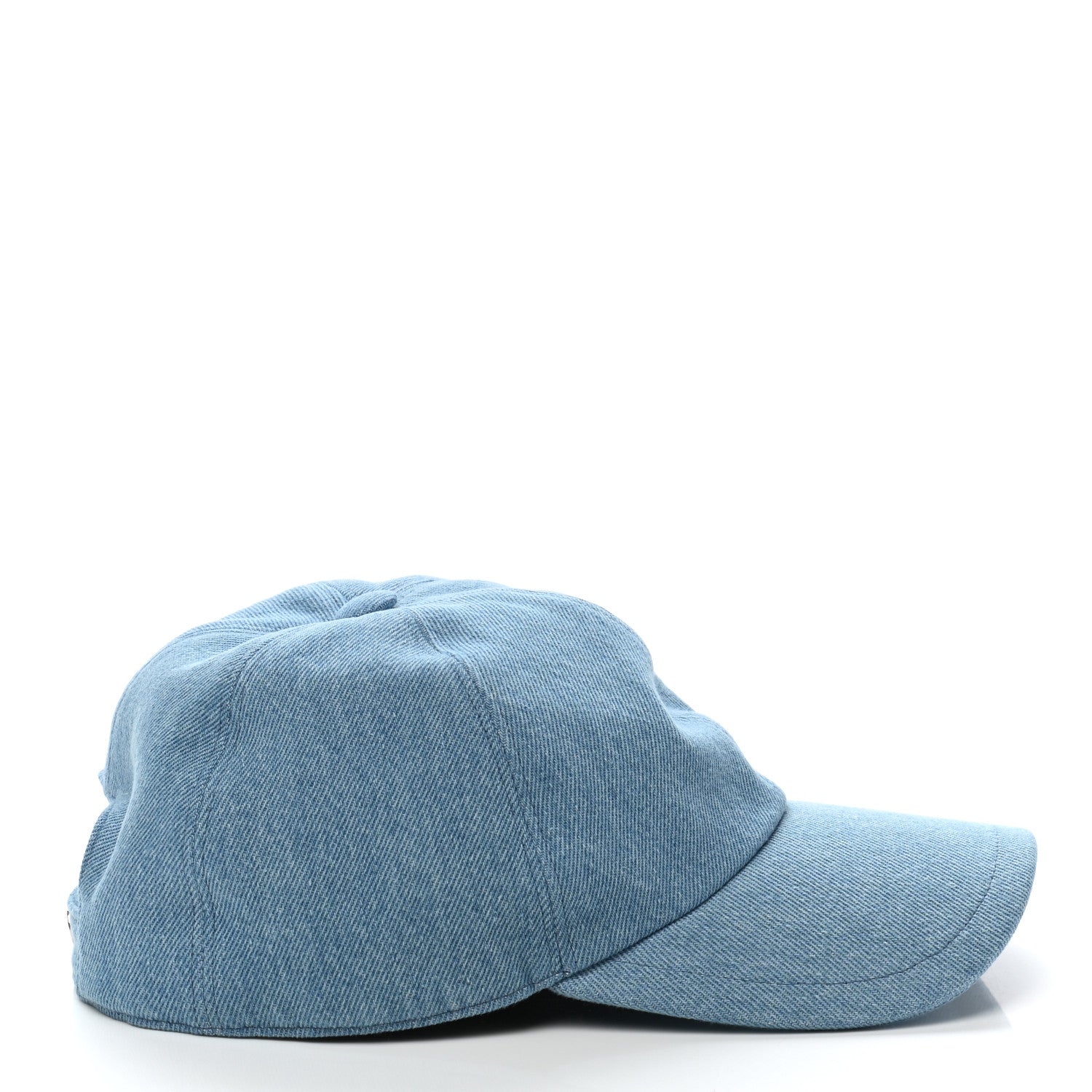 Chanel Cotton Sequin CC Cap Hat Blue 6 of 8