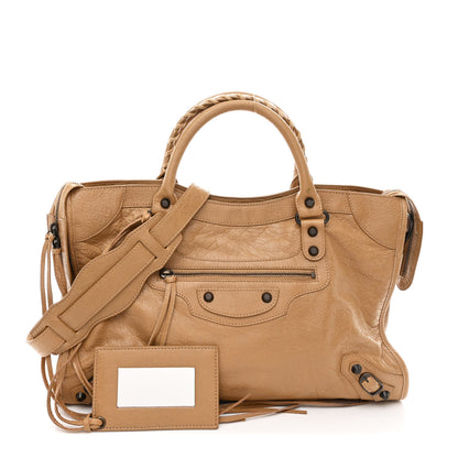 Balenciaga Agneau Classic Hardware City Beige Nougatine 3 of 11