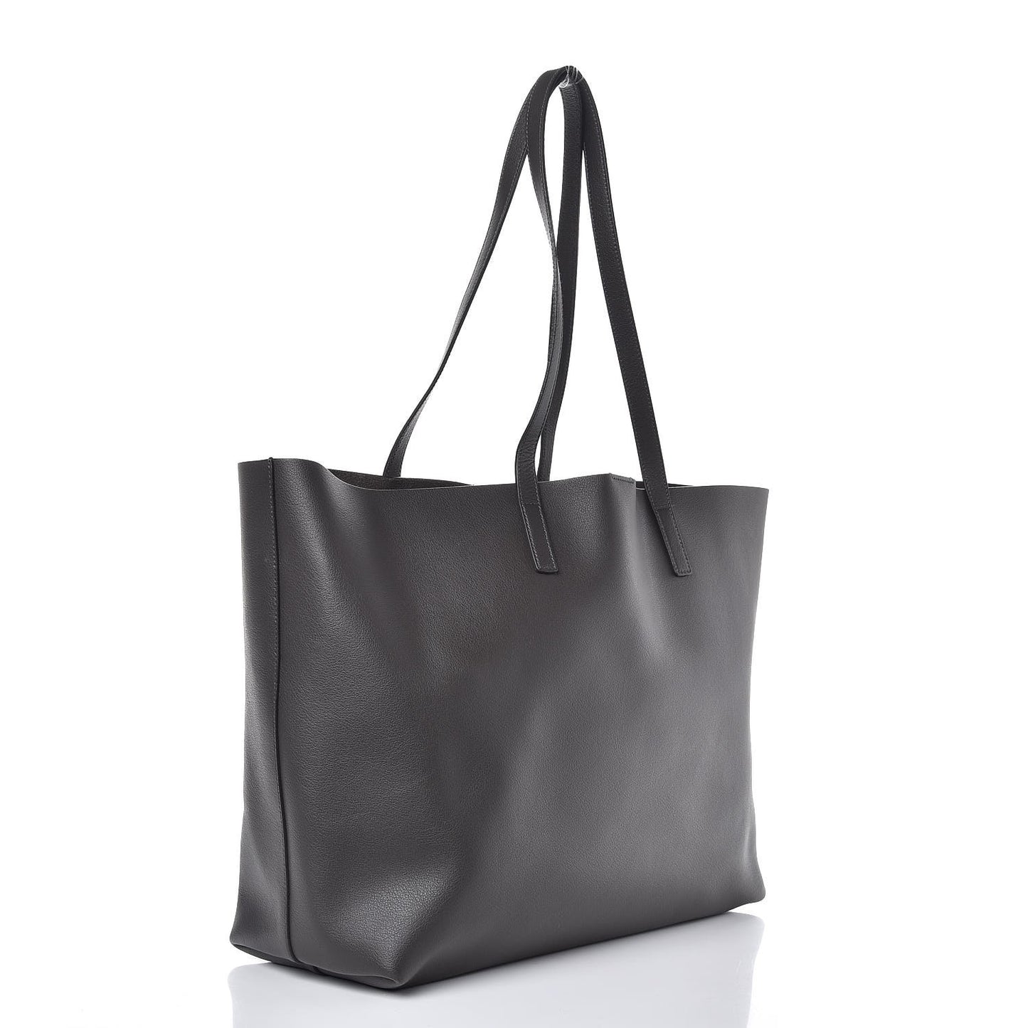 Calfskin Large Shopping Tote Storm