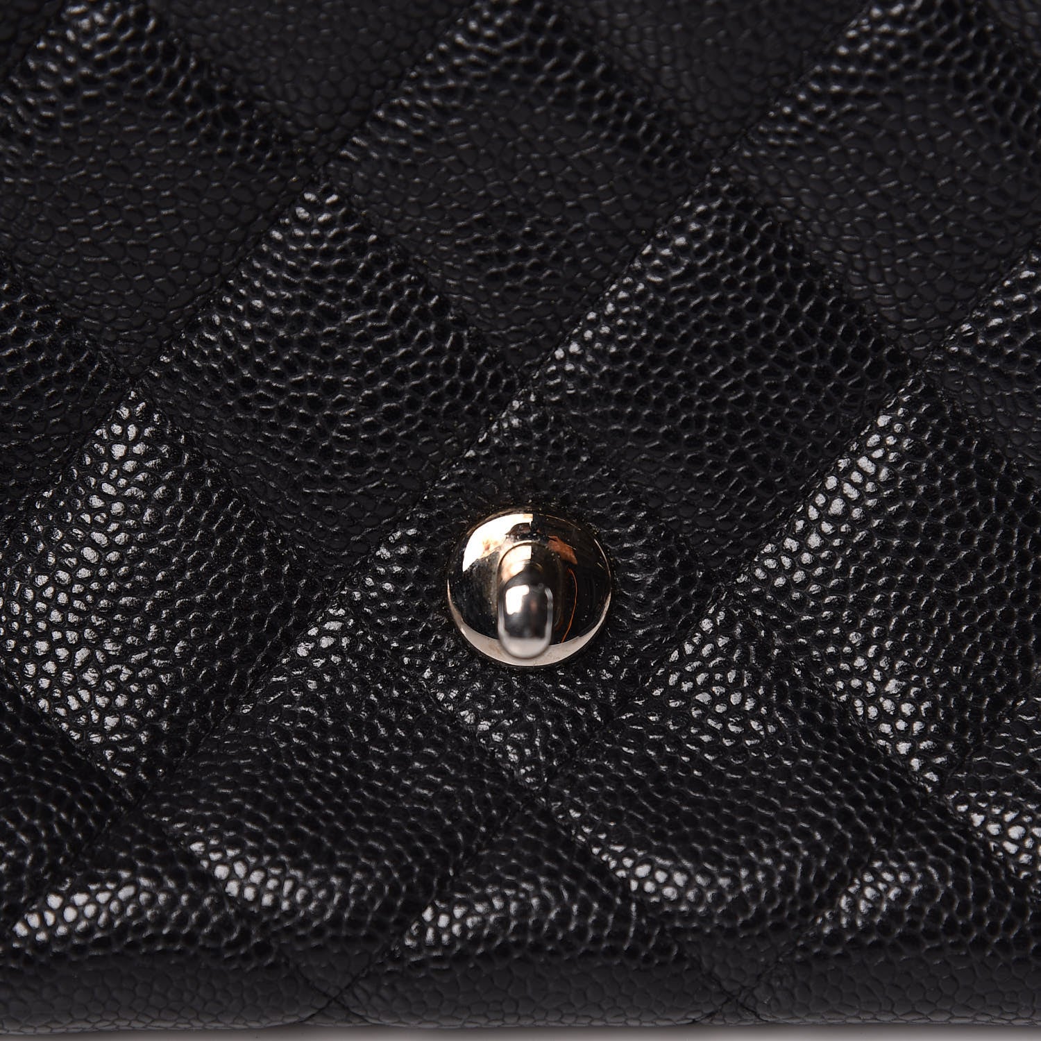 Chanel Caviar Quilted Jumbo Single Flap Black 10 of 17