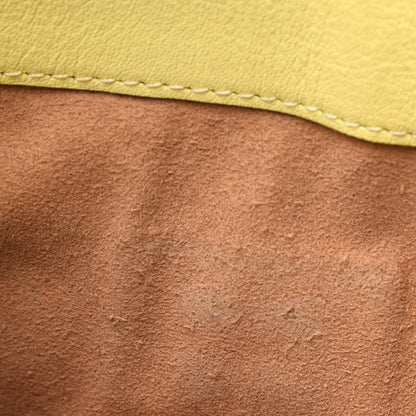 MCM Calfskin Mini Claudia Crossbody Bag Yellow 12 of 23
