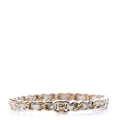 Chanel Lambskin CC Turnlock Chain Bracelet Light Gold 1 of 4