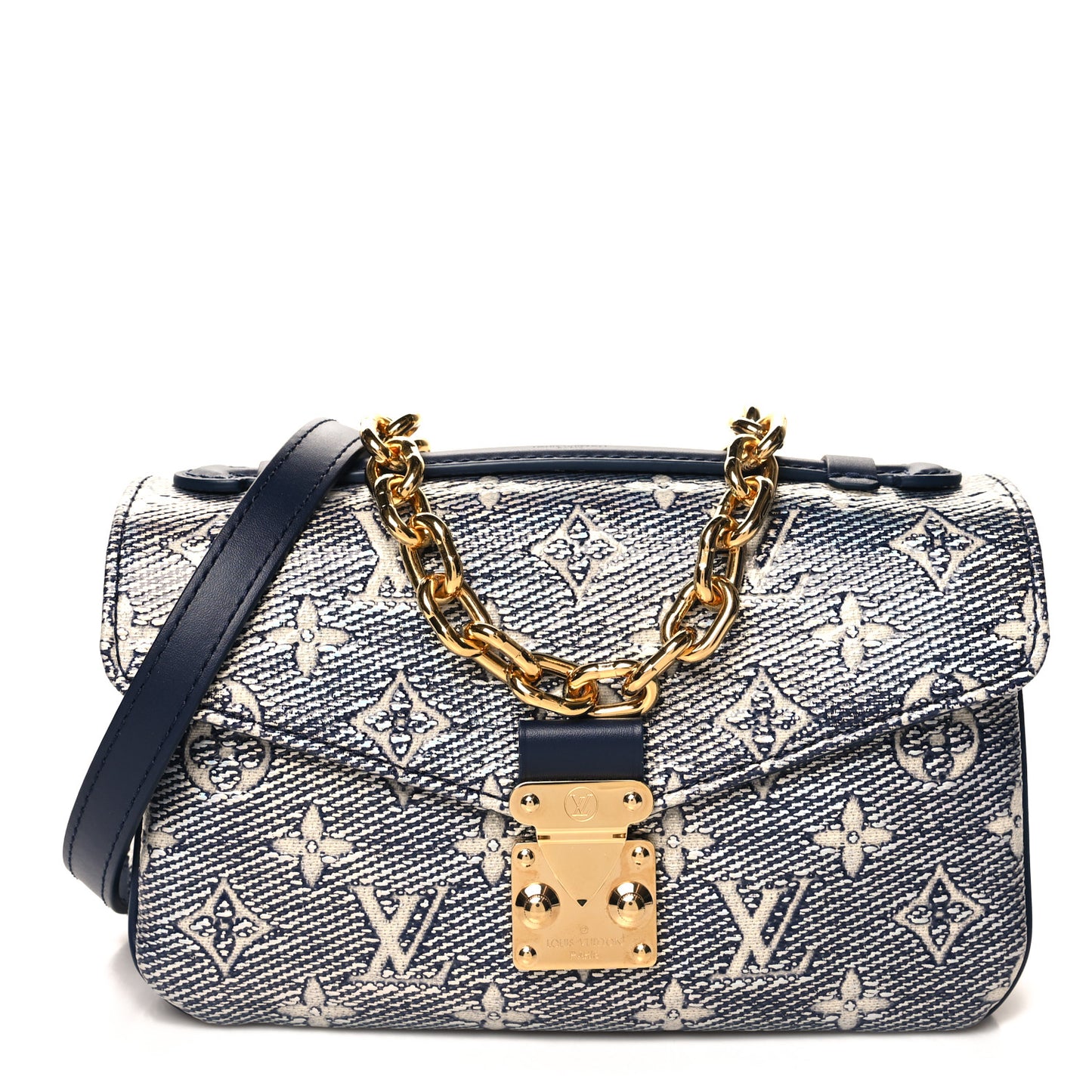 Monoglam Pochette Metis East West Blue