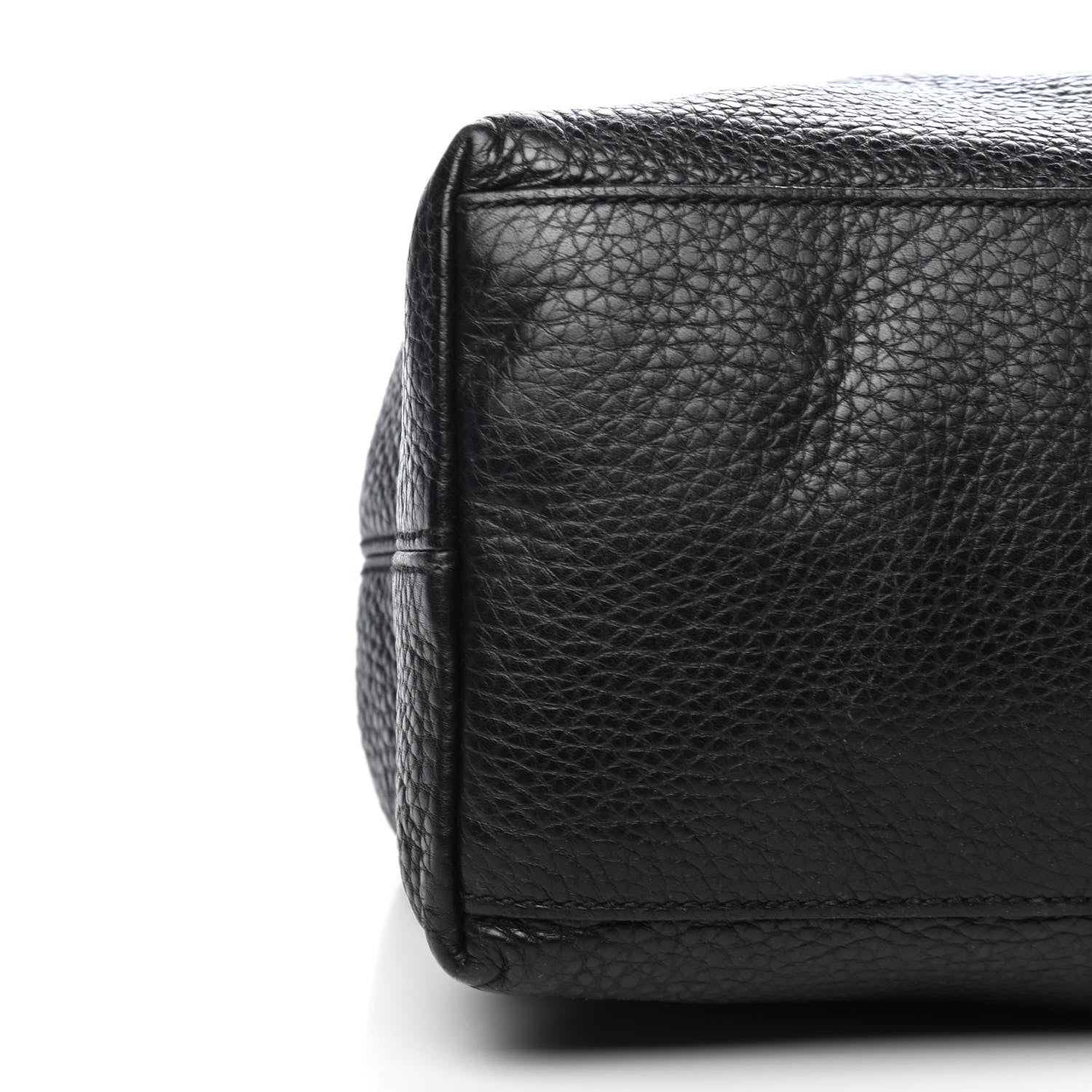 Gucci Pebbled Calfskin Medium Soho Chain Shoulder Bag Black 8 of 9