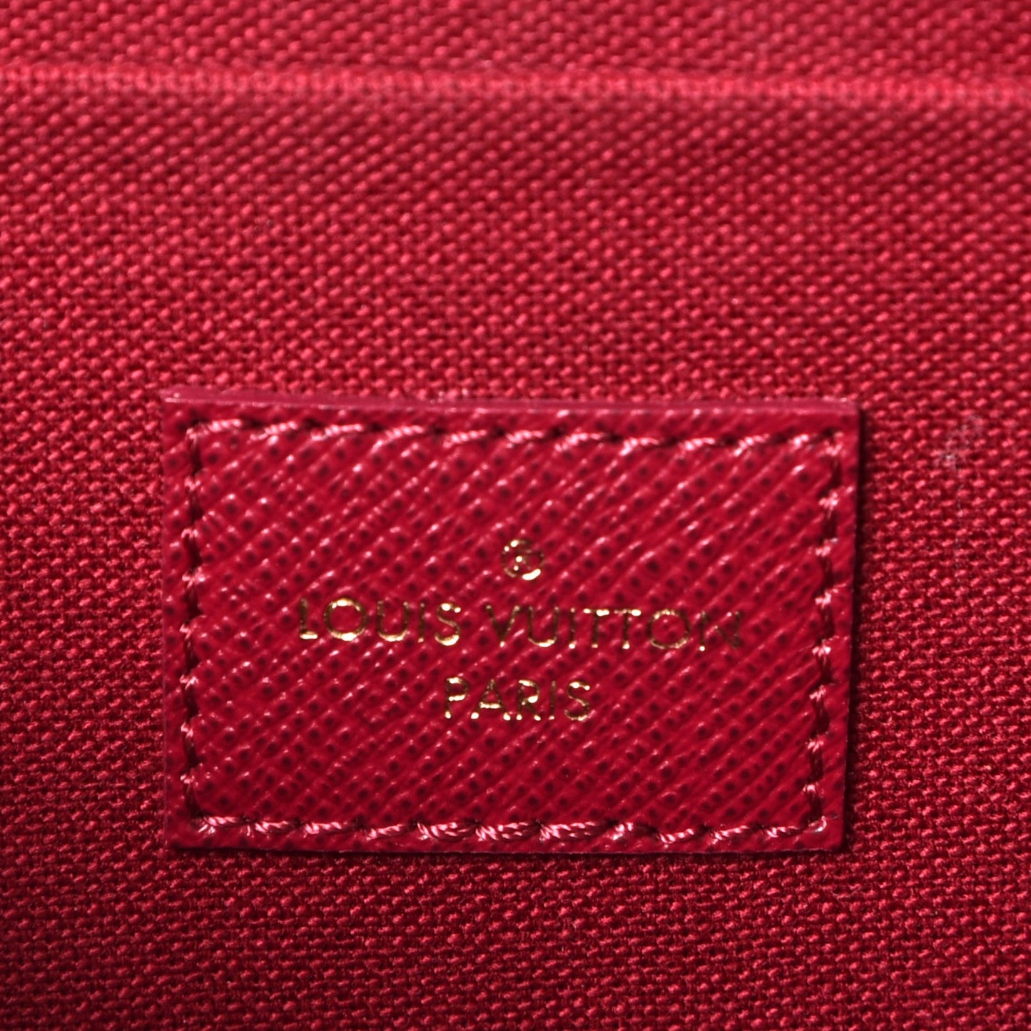Monogram Pochette Felicie Chain Wallet Fuchsia