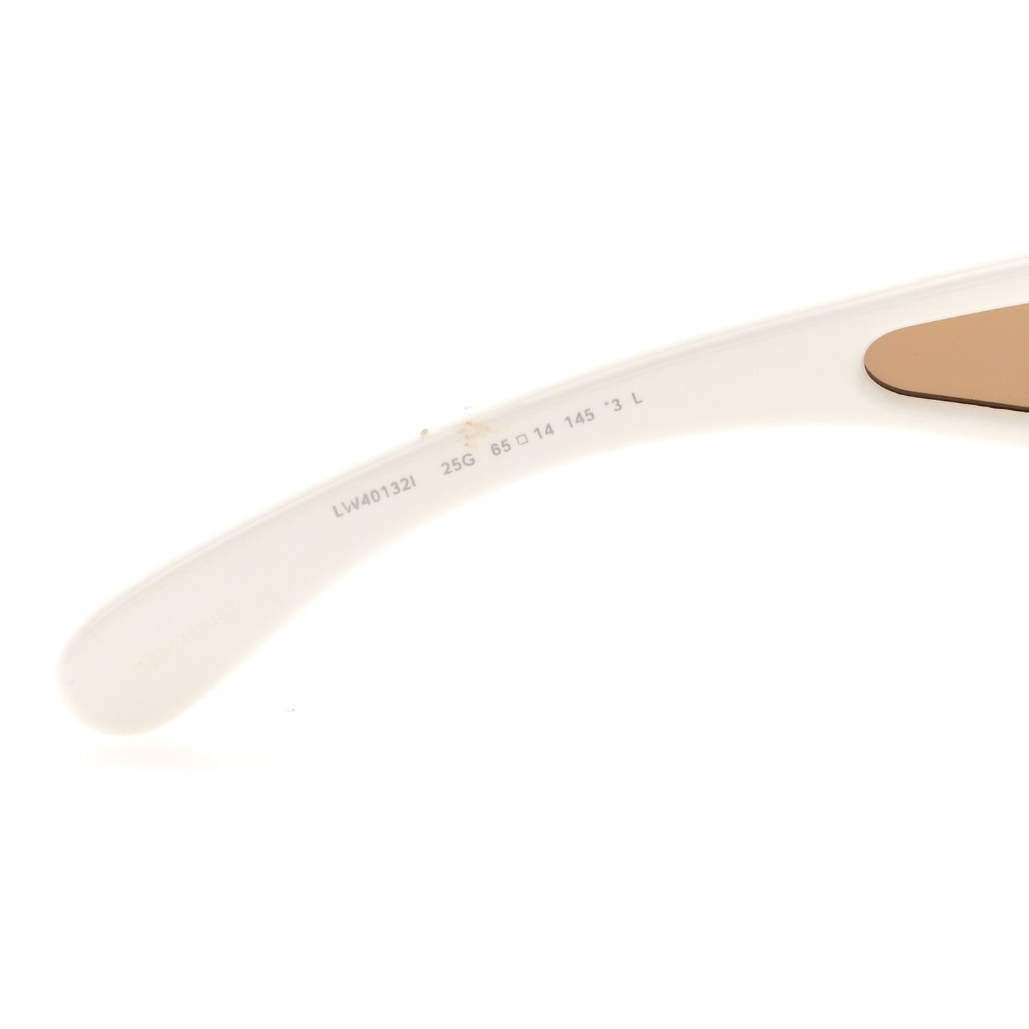 Acetate Pilot Mask sunglasses LW40132I White