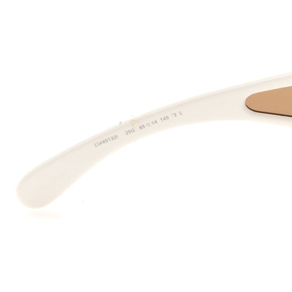 Loewe Acetate Pilot Mask sunglasses LW40132I White 6 of 7