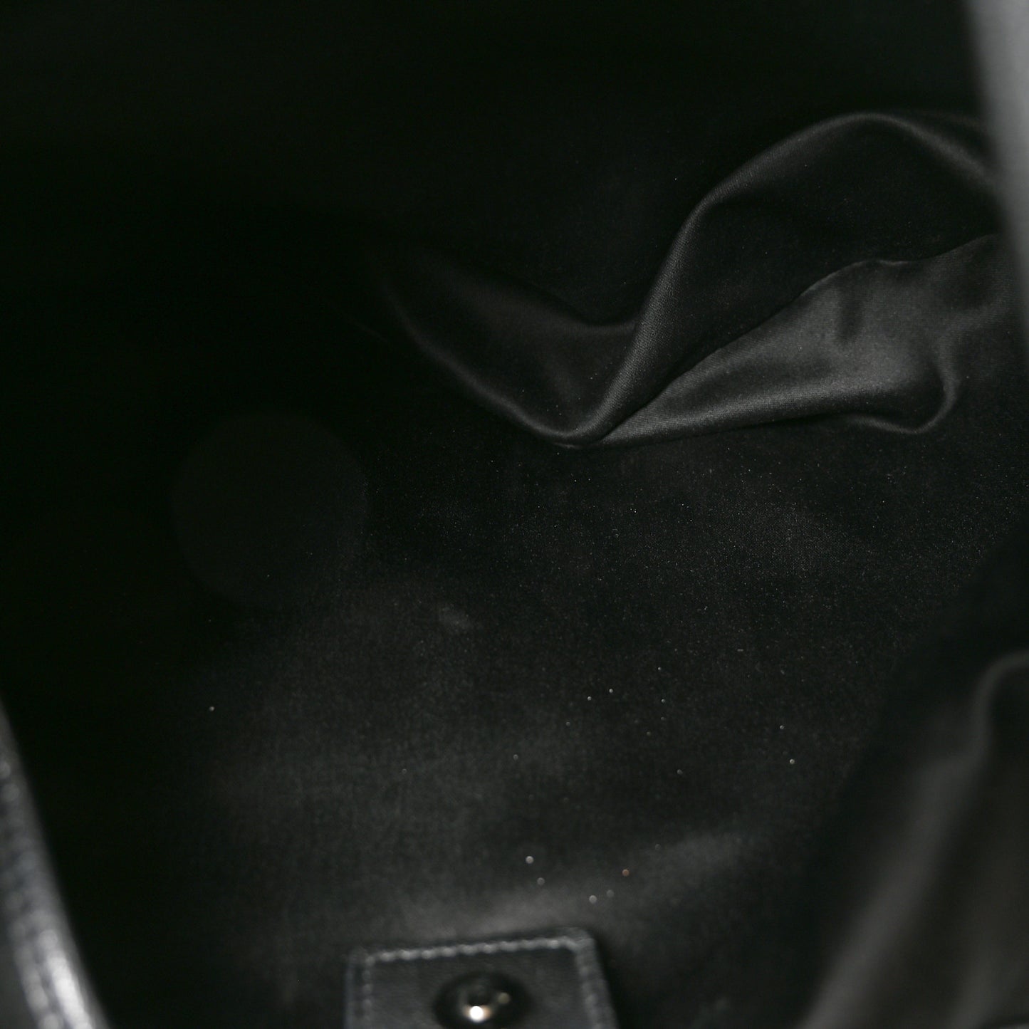 Suede Buffalo Horn Mombasa Hobo Black