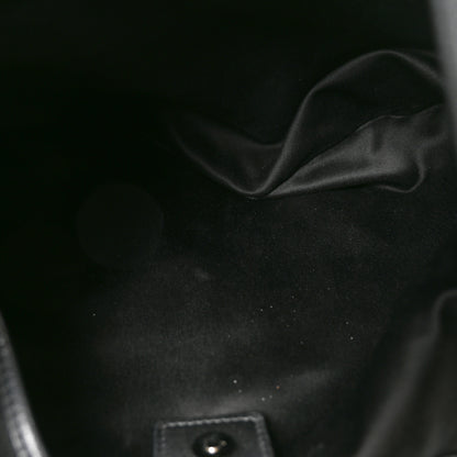 Saint Laurent Suede Buffalo Horn Mombasa Hobo Black 5 of 10