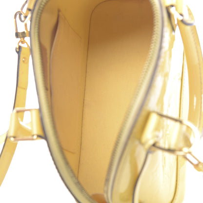 Louis Vuitton Vernis Alma BB Citrine 5 of 15