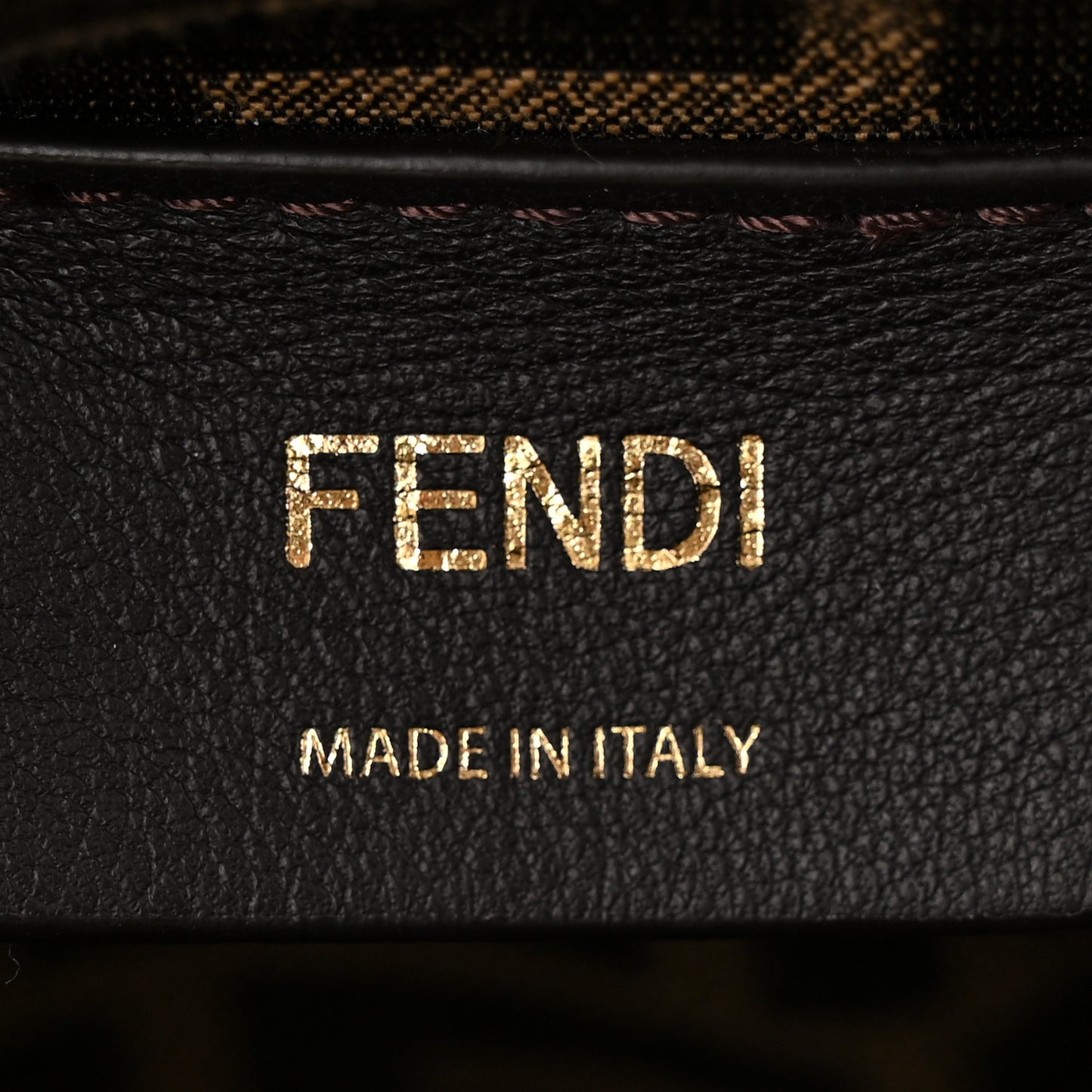Shiny Nappa Medium Fendi First Dark Blue