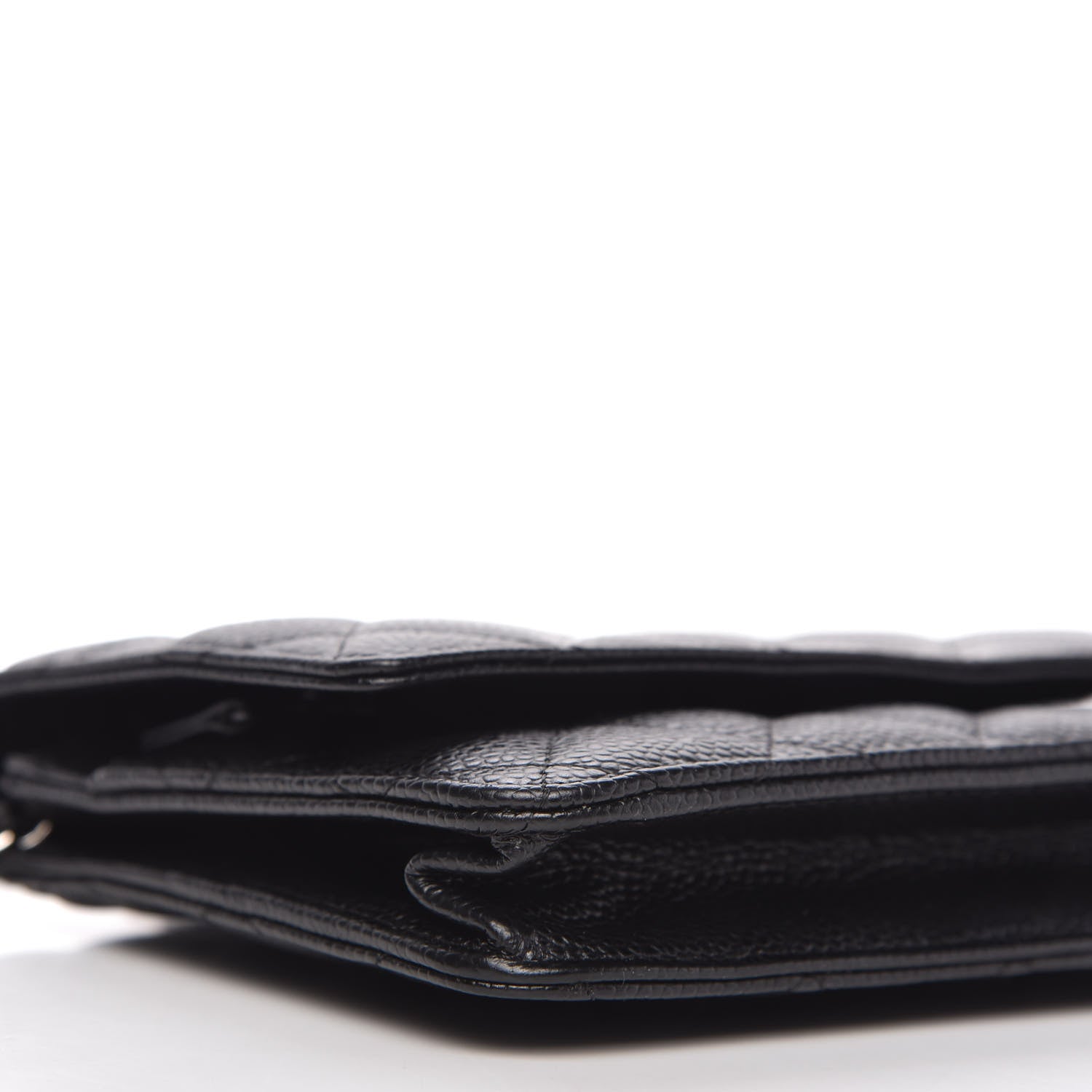 Chanel Caviar Quilted Wallet On Chain WOC Black 6 of 12