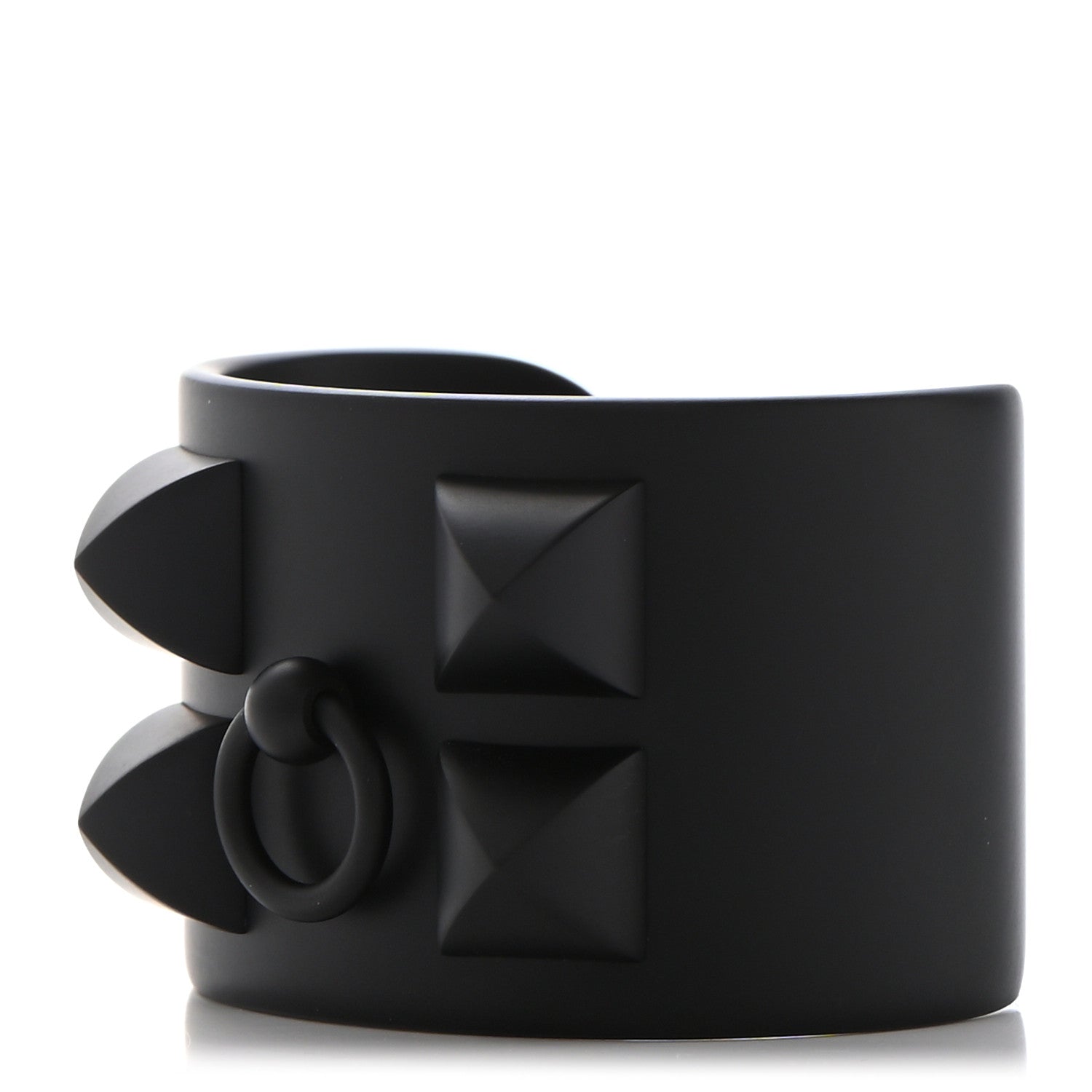 Hermes Aluminium Sunset Collier De Chien CDC Bracelet T2 Noir Intense 1 of 4