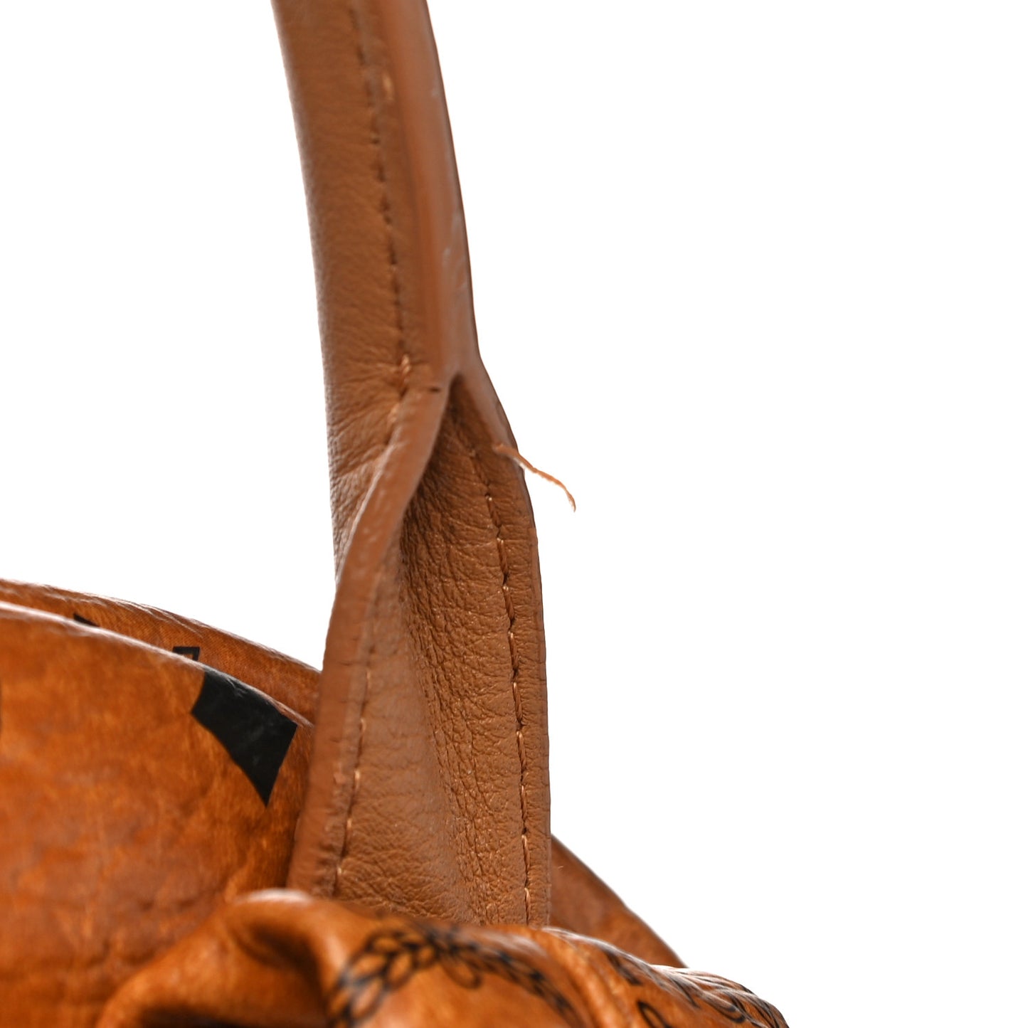 Visetos Medium Sprinkle Stud Stark Backpack Cognac