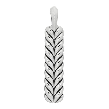 David Yurman Sterling Silver Chevron Ingot Tag Pendant 1 of 3