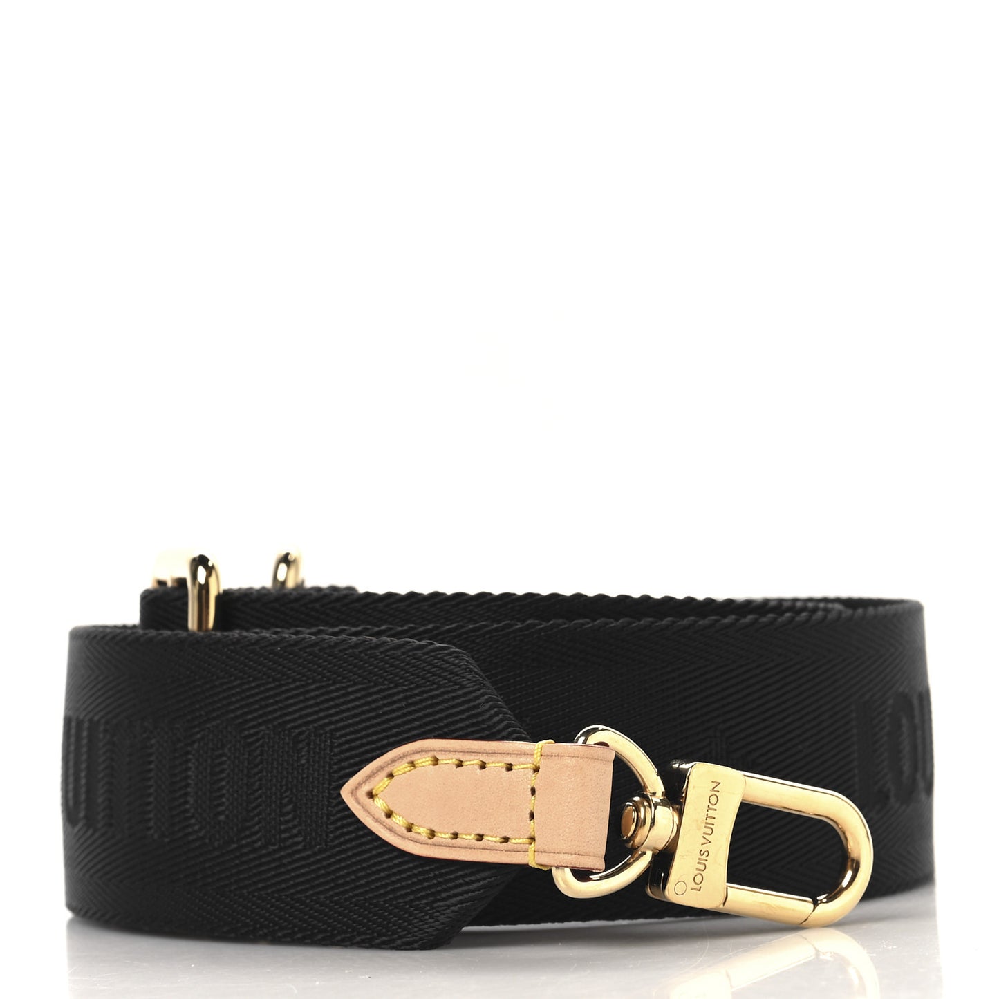 Monogram Multi Pochette Accessories Bandouliere Shoulder Strap Black