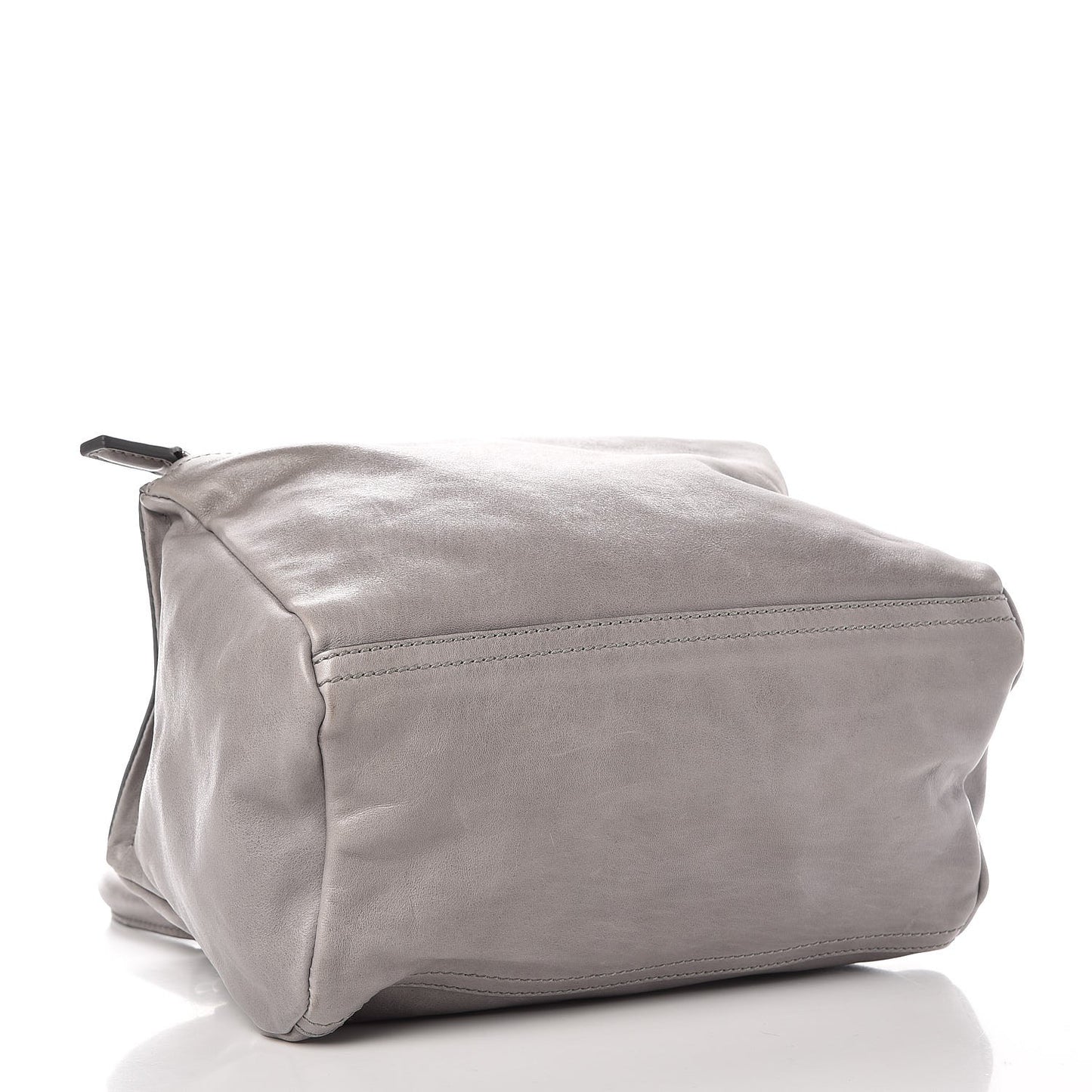 Calfskin Small Pandora Pearl Grey