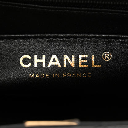 Chanel Lambskin Quilted Mini Rectangular Flap Black 6 of 12