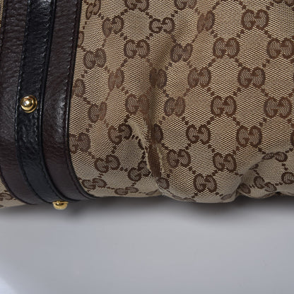 Gucci Monogram Medium Interlocking Icon Tote Dark Brown 18 of 18