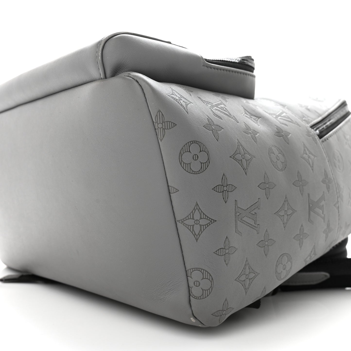 Calfskin Monogram Racer Backpack Grey