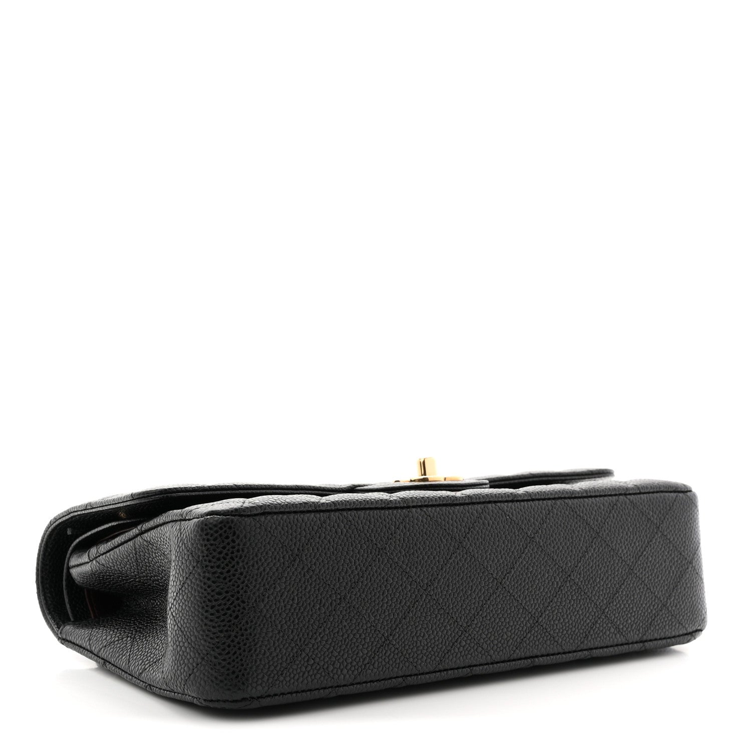 Chanel Caviar Quilted Medium Double Flap Black 4 of 11