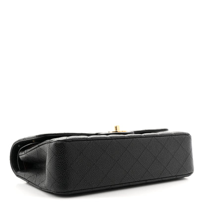 Chanel Caviar Quilted Medium Double Flap Black 4 of 11