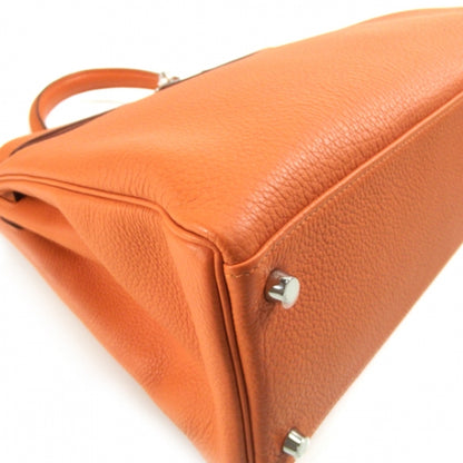 Hermes Togo Kelly 35 Orange Bag 5 of 13
