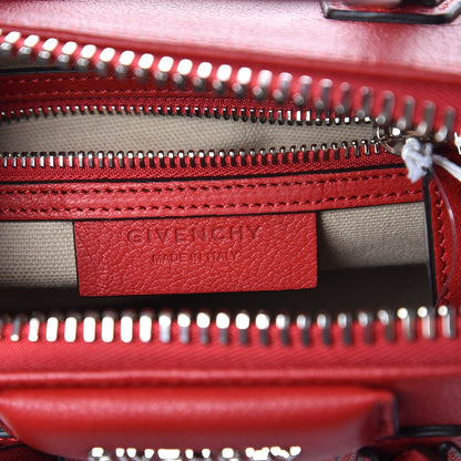 Givenchy Sugar Goatskin Mini Antigona Red 7 of 10