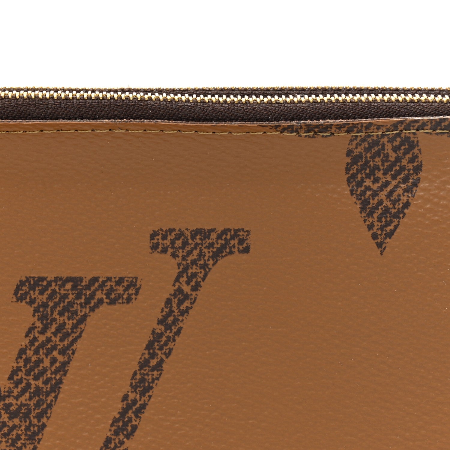 Louis Vuitton Reverse Monogram Giant Double Zip Pochette 8 of 11