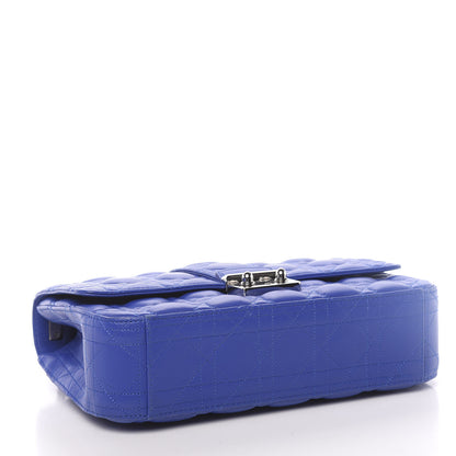 Christian Dior Lambskin Cannage Medium Miss Dior Flap Blue 4 of 13