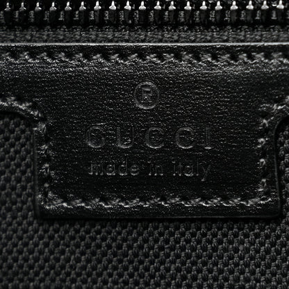 Gucci Boarded Plutone Calfskin Large Horsebit 1955 Duffle Bag Black 5 of 9