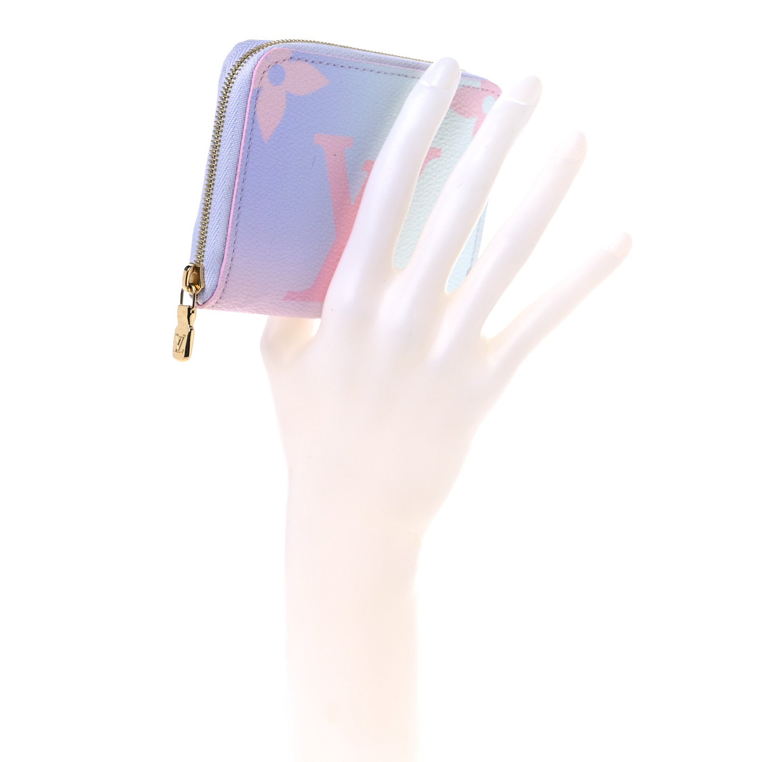 Louis Vuitton Monogram Giant Spring In The City Zippy Coin Purse Sunrise Pastel 2 of 7