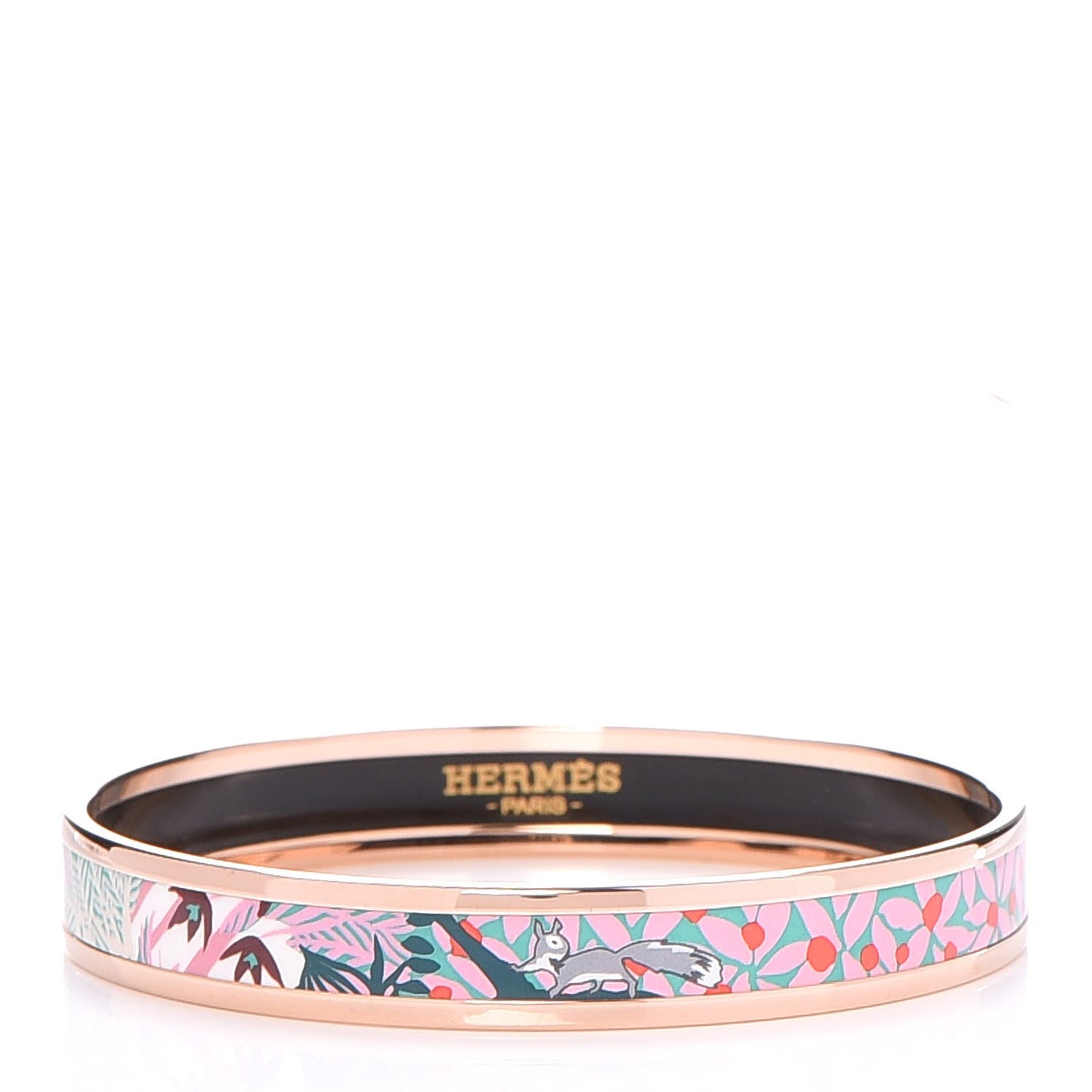 Enamel Dans un Jardin Anglais Printed Bracelet 62 Baroque