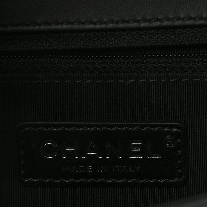 Chanel Calfskin Quilted New Medium Boy Flap Black 6 of 10