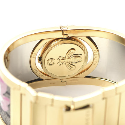 Gucci Stainless Steel Canvas 33mm Twirl GG Supreme Blooms Quartz Watch 5 of 7