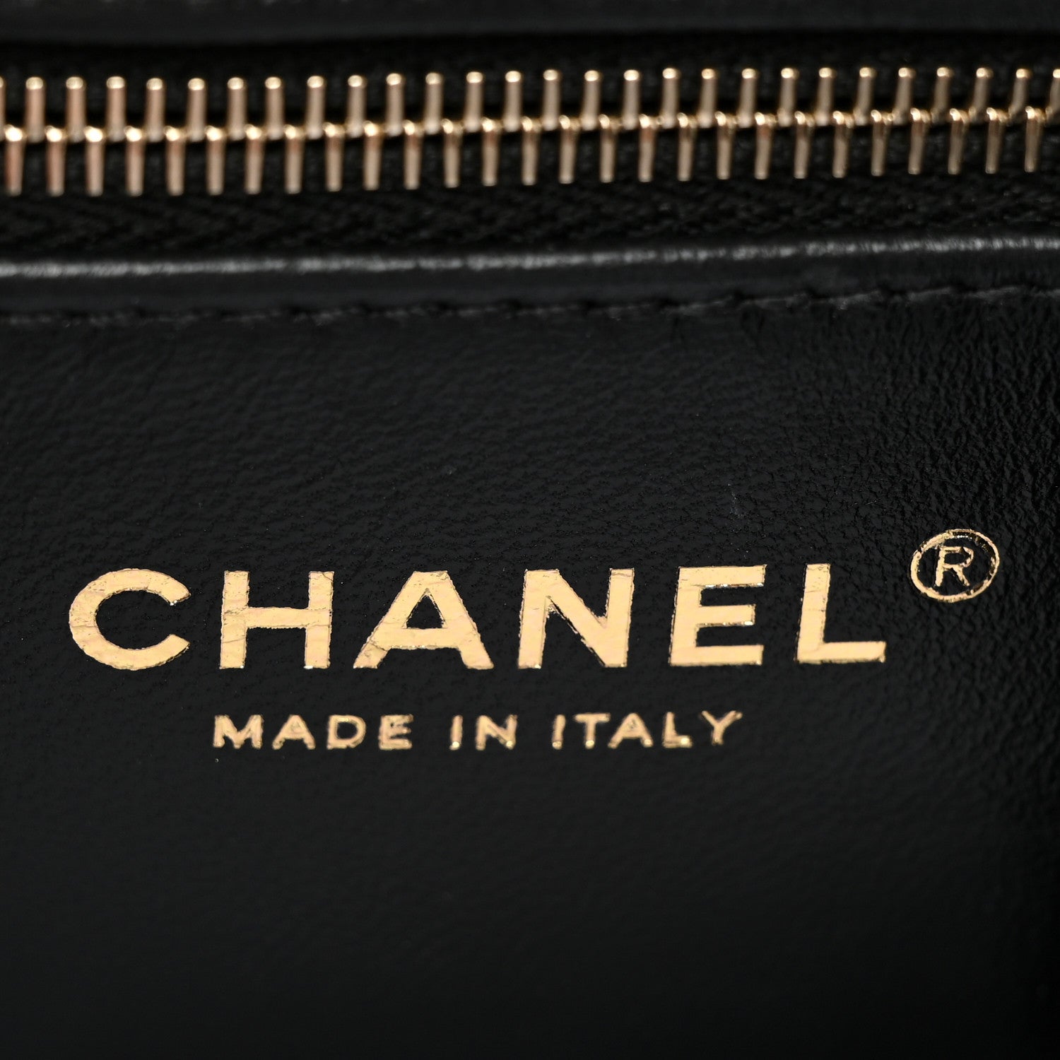 Chanel Hammered Metallic Calfskin Quilted Flap Gold 7 of 25