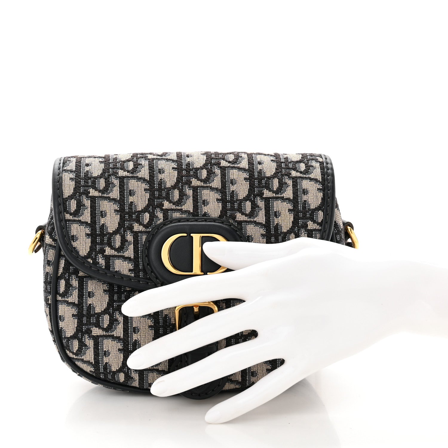 Christian Dior Oblique Small Bobby Flap Blue 2 of 9