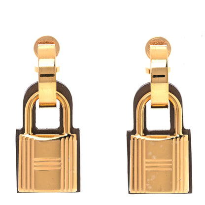 Hermes Swift O'Kelly Earrings Etoupe 1 of 7