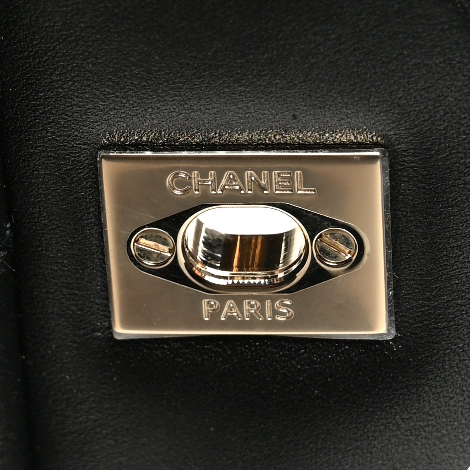 Chanel Calfskin Quilted Small XXL Travel Flap Bag Black 7 of 11