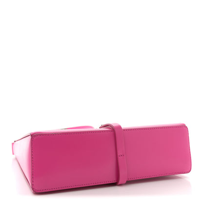 Givenchy Box Calfskin Mini Cut Out Shoulder Bag Neon Pink 4 of 12