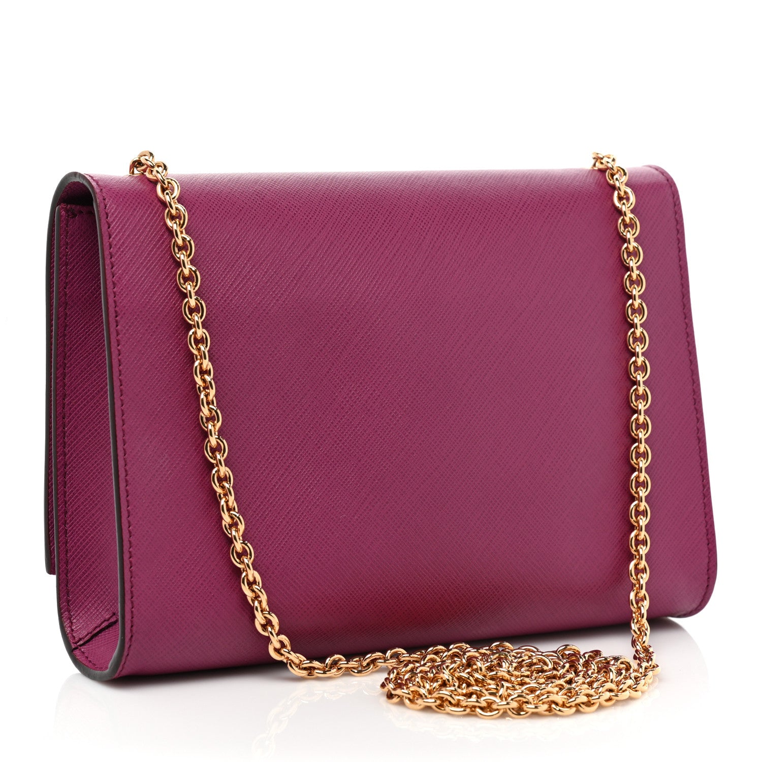 Salvatore Ferragamo Calfskin Mini Miss Vara Bow Chain Bag Sangria 3 of 11